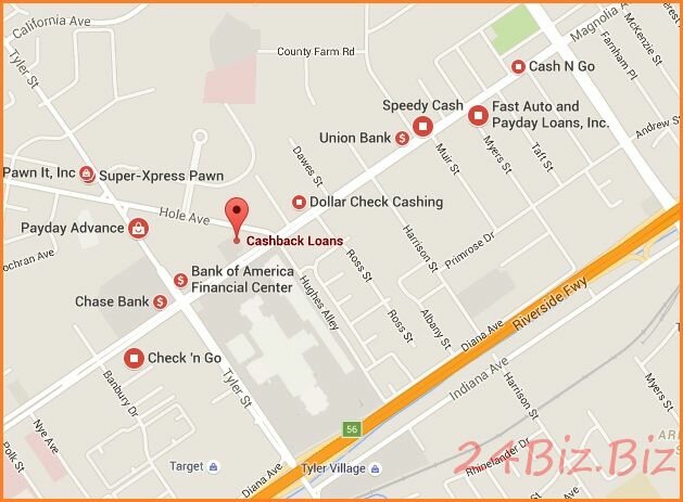 offline cash advance loan store riverside ca usa