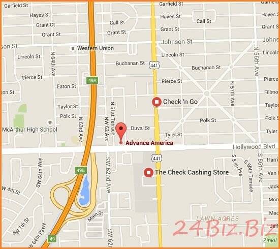 offline cash advance loan store hollywood fl usa